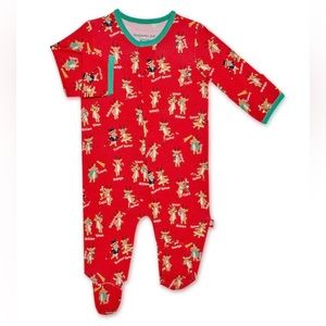 Magnetic me rollicking reindeer footie